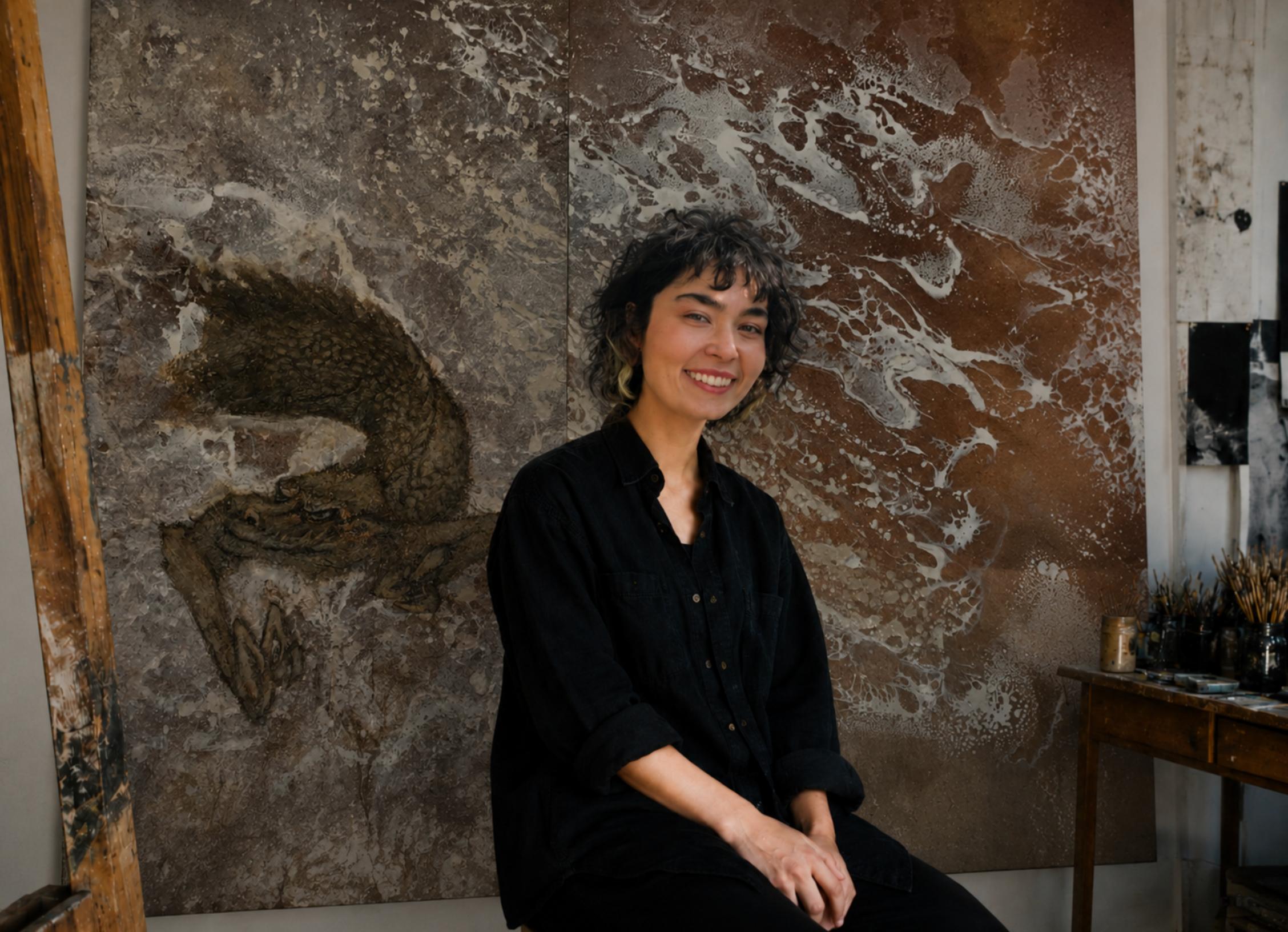 Bahar Kiamoghaddam, artist portrait