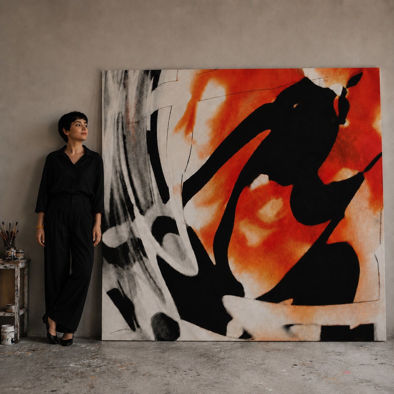 Marzie Asaadi, artist portrait